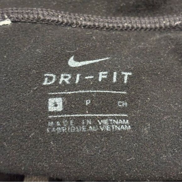 Nike Tight Dri Fit Black Compression Leggings Small - Picture 3 of 5